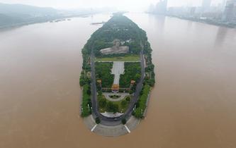 長(zhǎng)沙湘江突破36米警戒水位