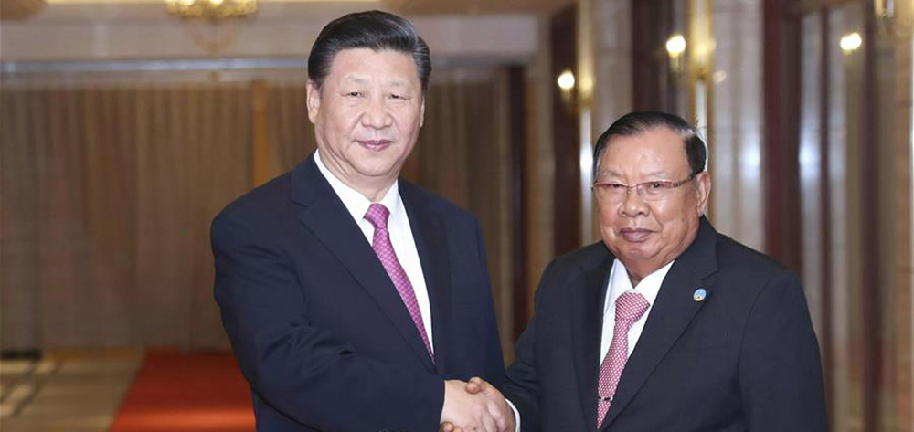 習(xí)近平再次會(huì)見老撾人民革命黨中央委員會(huì)總書記、國(guó)家主席本揚(yáng)