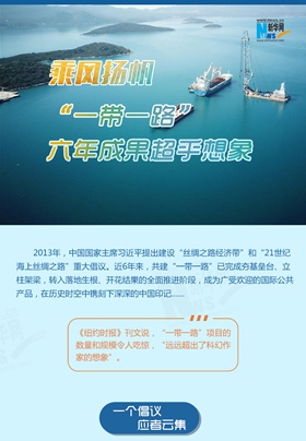 乘風(fēng)揚(yáng)帆！&ldquo;一帶一路&rdquo;六年成果超乎想象