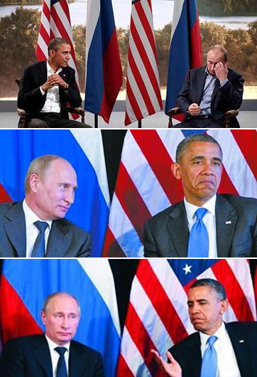 奧巴馬抱怨普京像&ldquo;無(wú)聊小孩&rdquo;