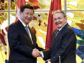 習近平同古巴國務(wù)委員會主席兼部長會議主席勞爾&middot;卡斯特羅舉行會談